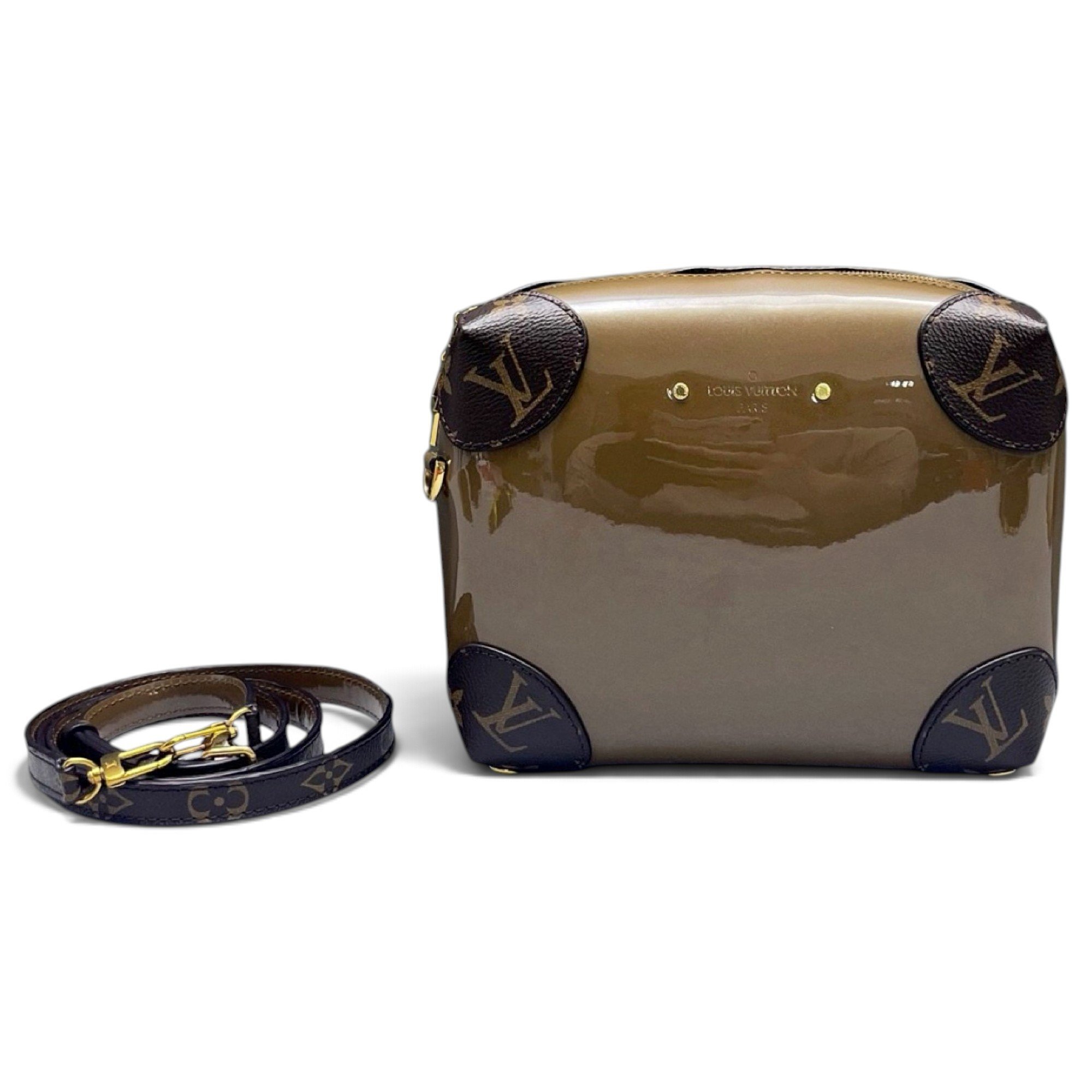 Venice patent leather crossbody bag