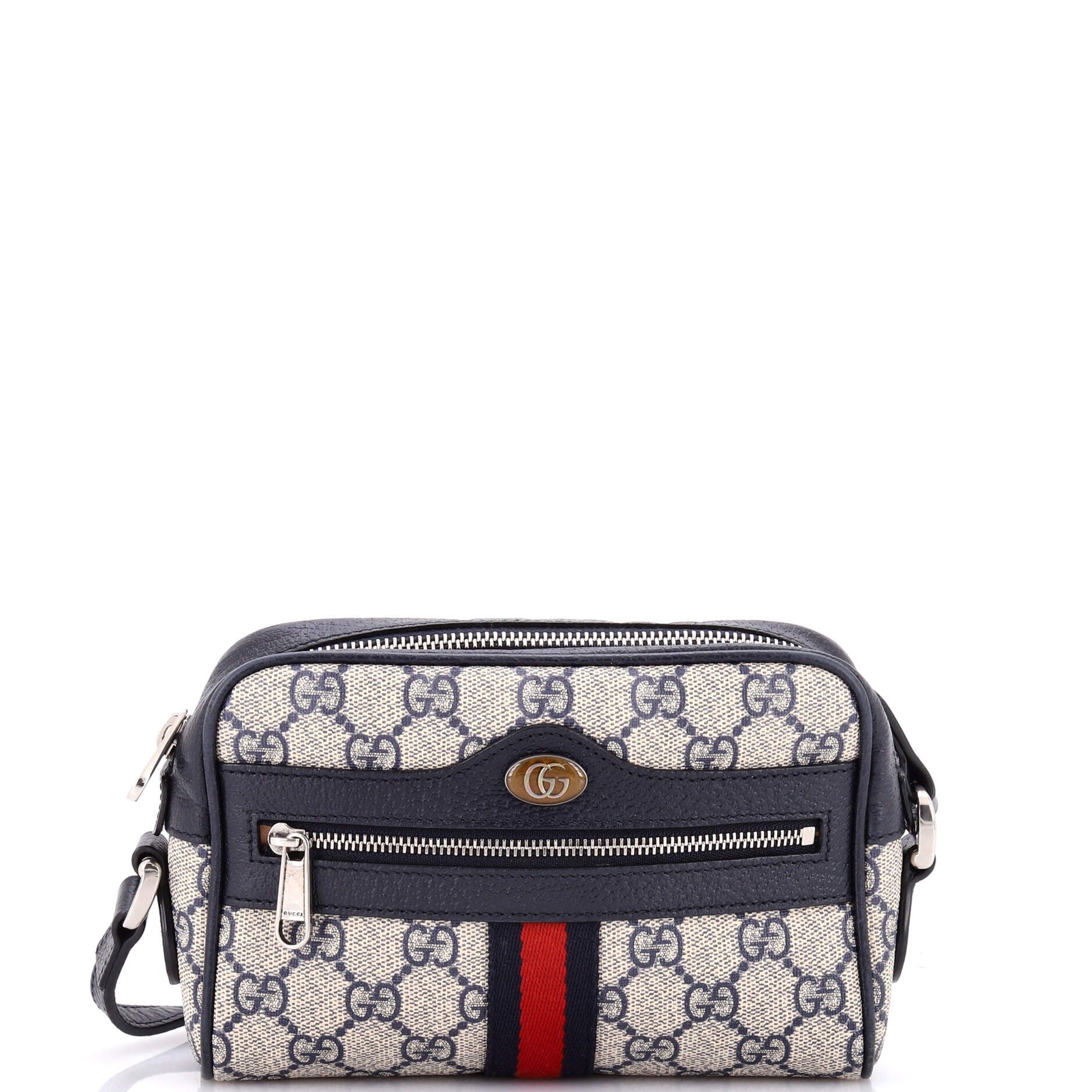 Ophidia Shoulder Bag GG Coated Canvas Mini