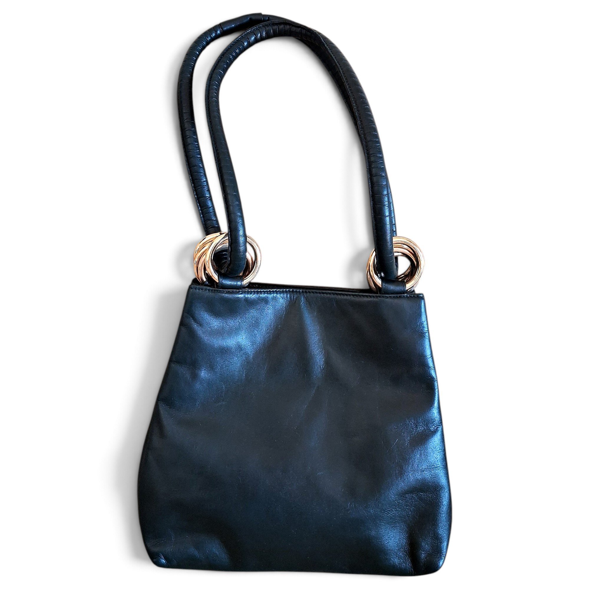 Leather handbag