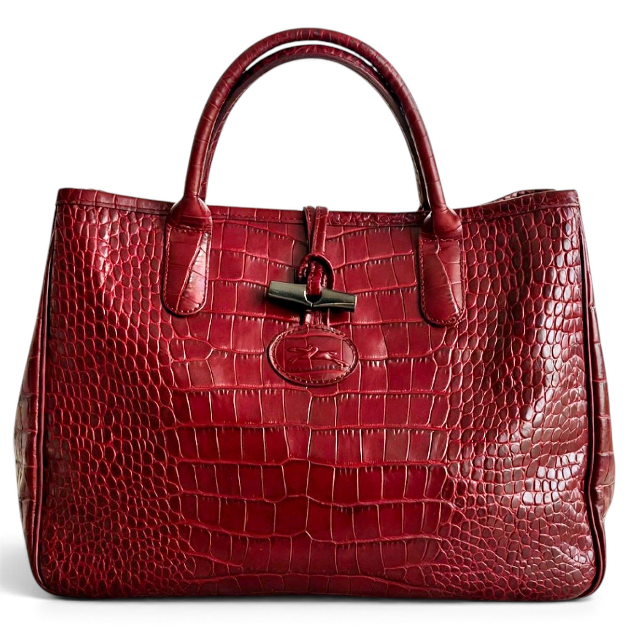 Roseau leather handbag