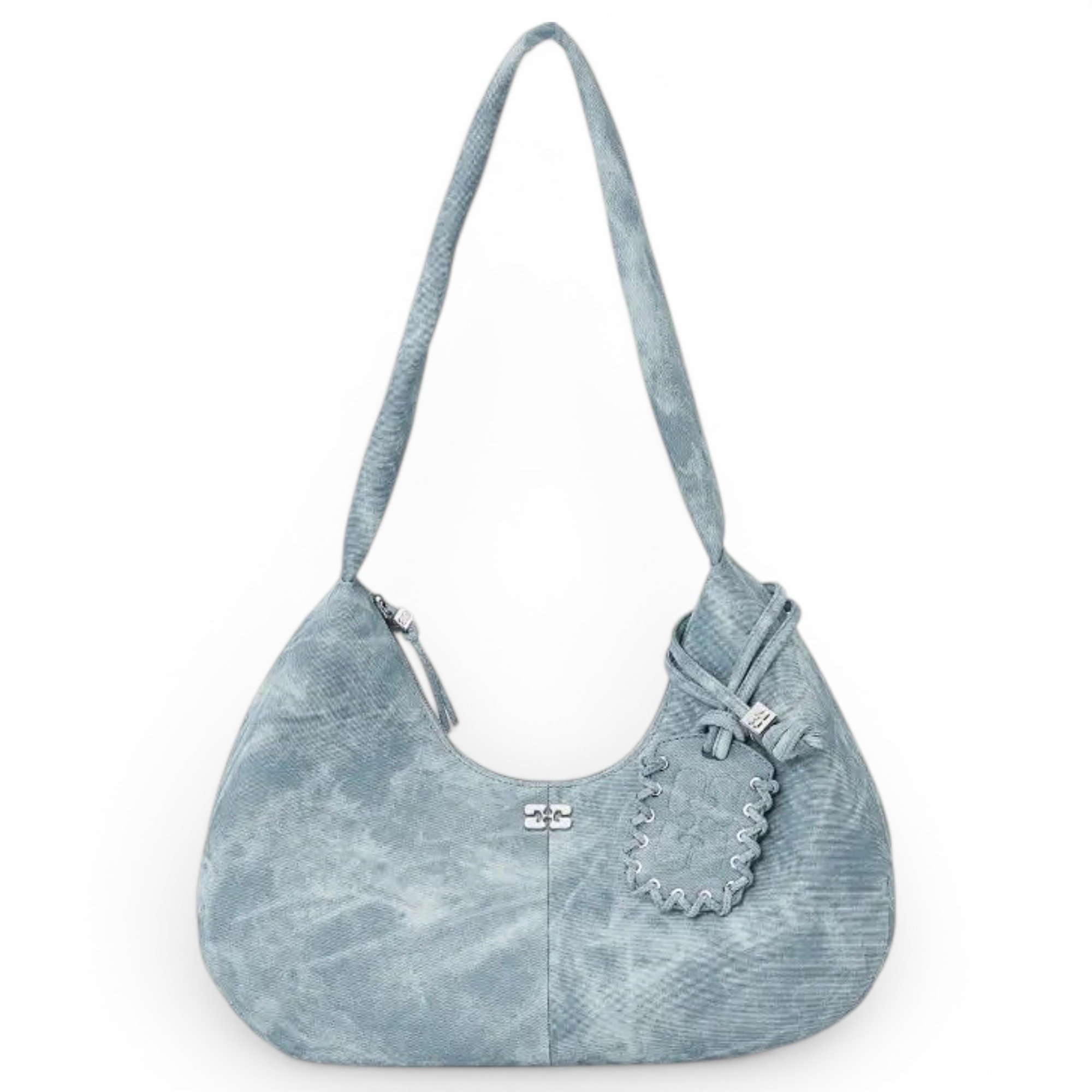 Hobo leather handbag