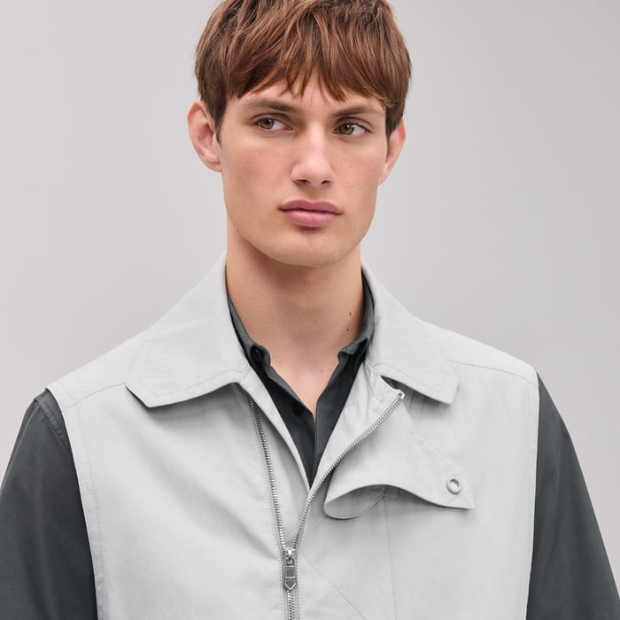 Brume Jacket With Flap Collar