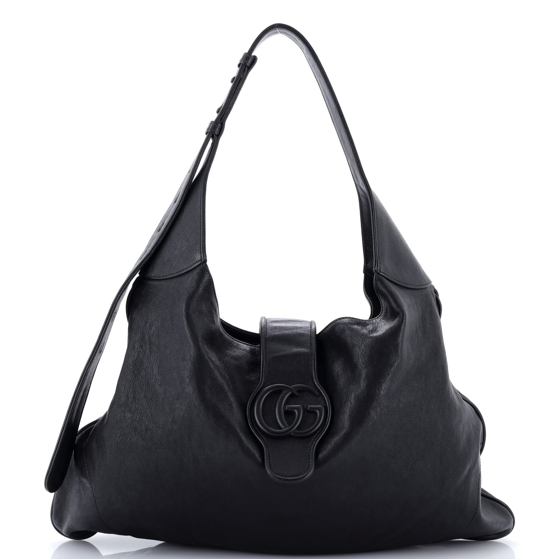 Monochrome Aphrodite Shoulder Bag Leather Medium