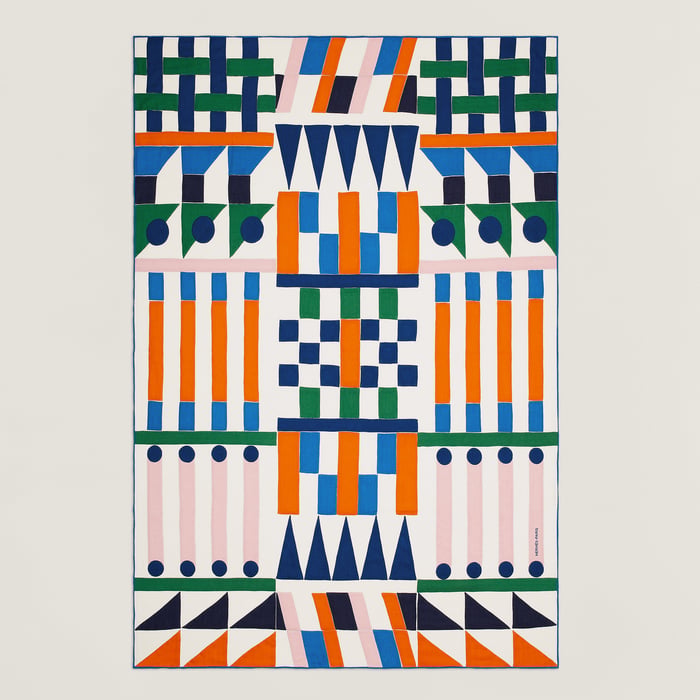 Crazy H blanket