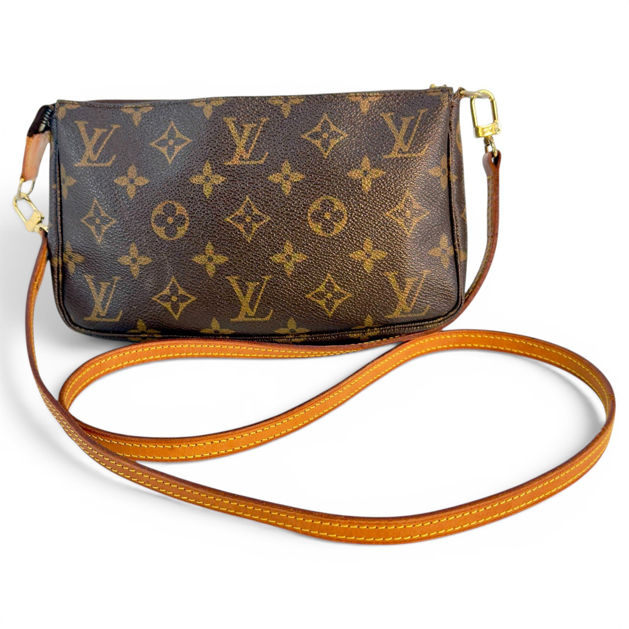 Pochette Accessoire leather crossbody bag