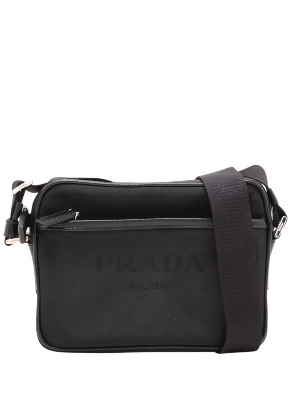 2013-2026 Saffiano Trimmed Tessuto Logo Camera Bag crossbody bag