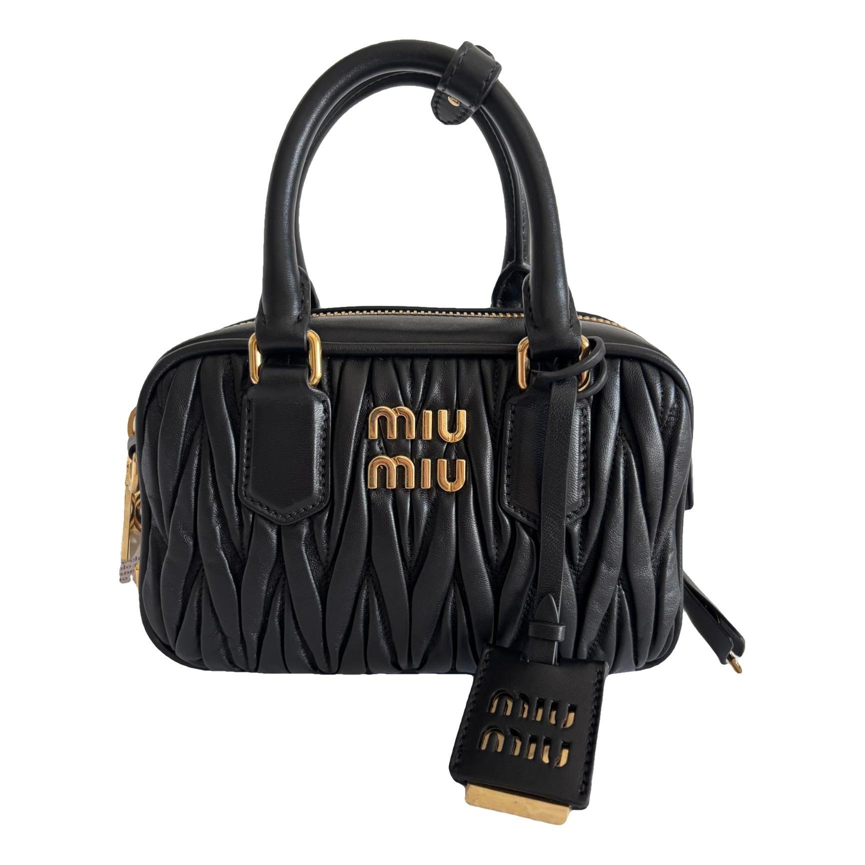 Arcadie leather handbag