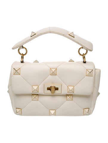 Valentino Rockstud Top Handle Bag