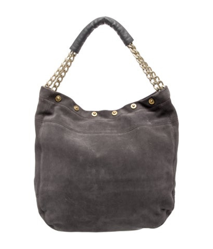 Furla Suede Shoulder Bag