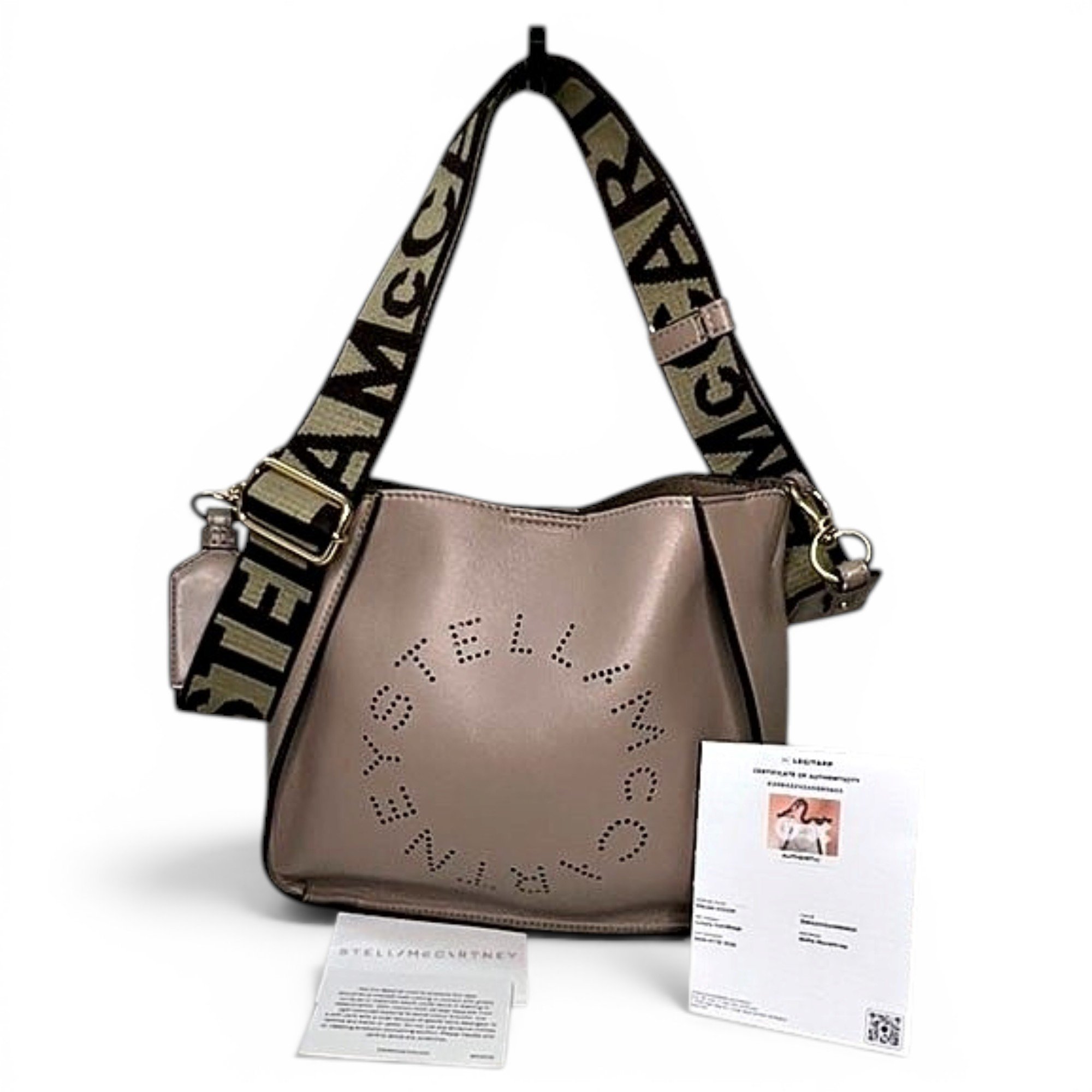 Logo leather crossbody bag