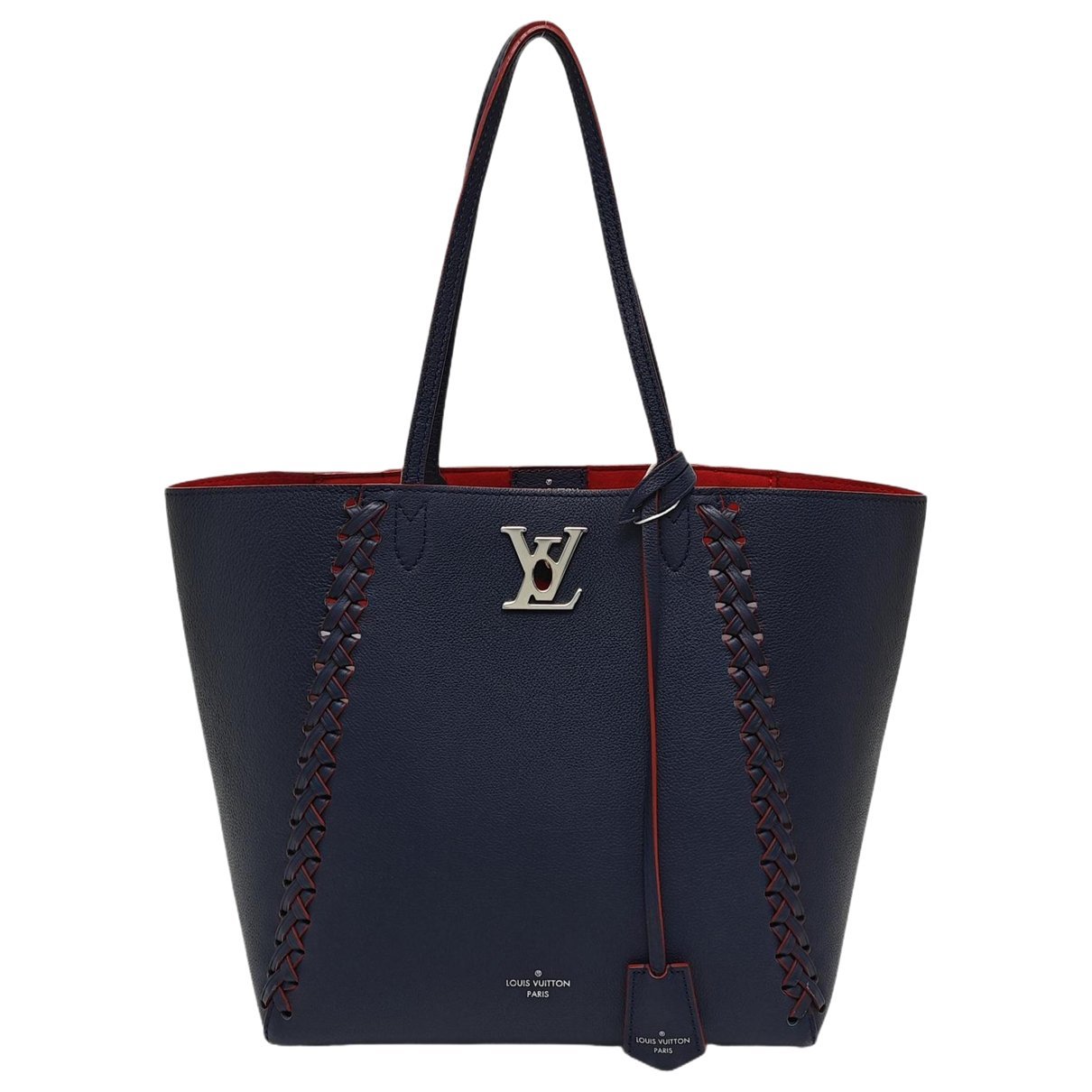 Lockme leather handbag