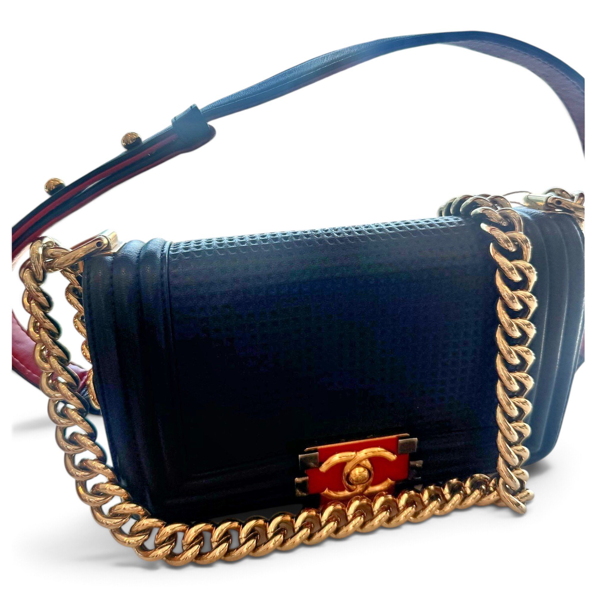Boy leather handbag