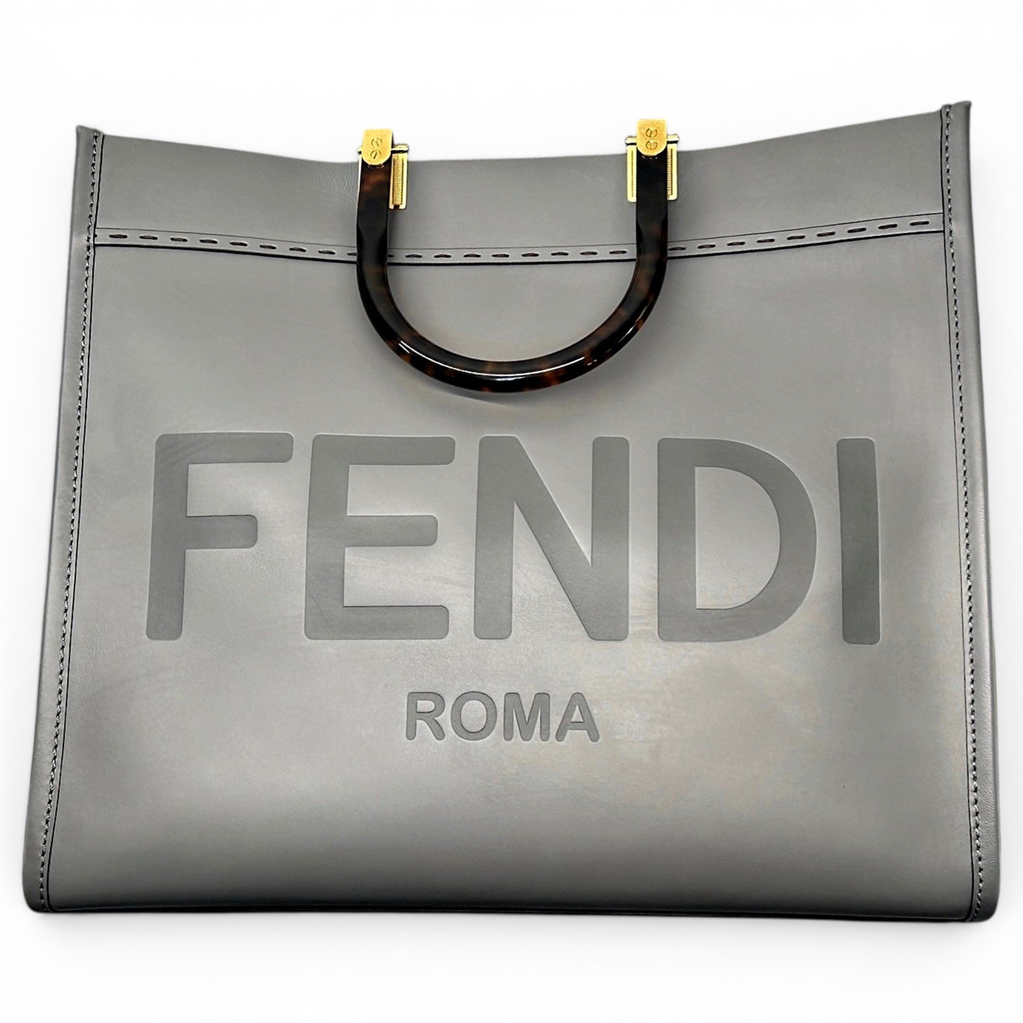 Sunshine leather tote