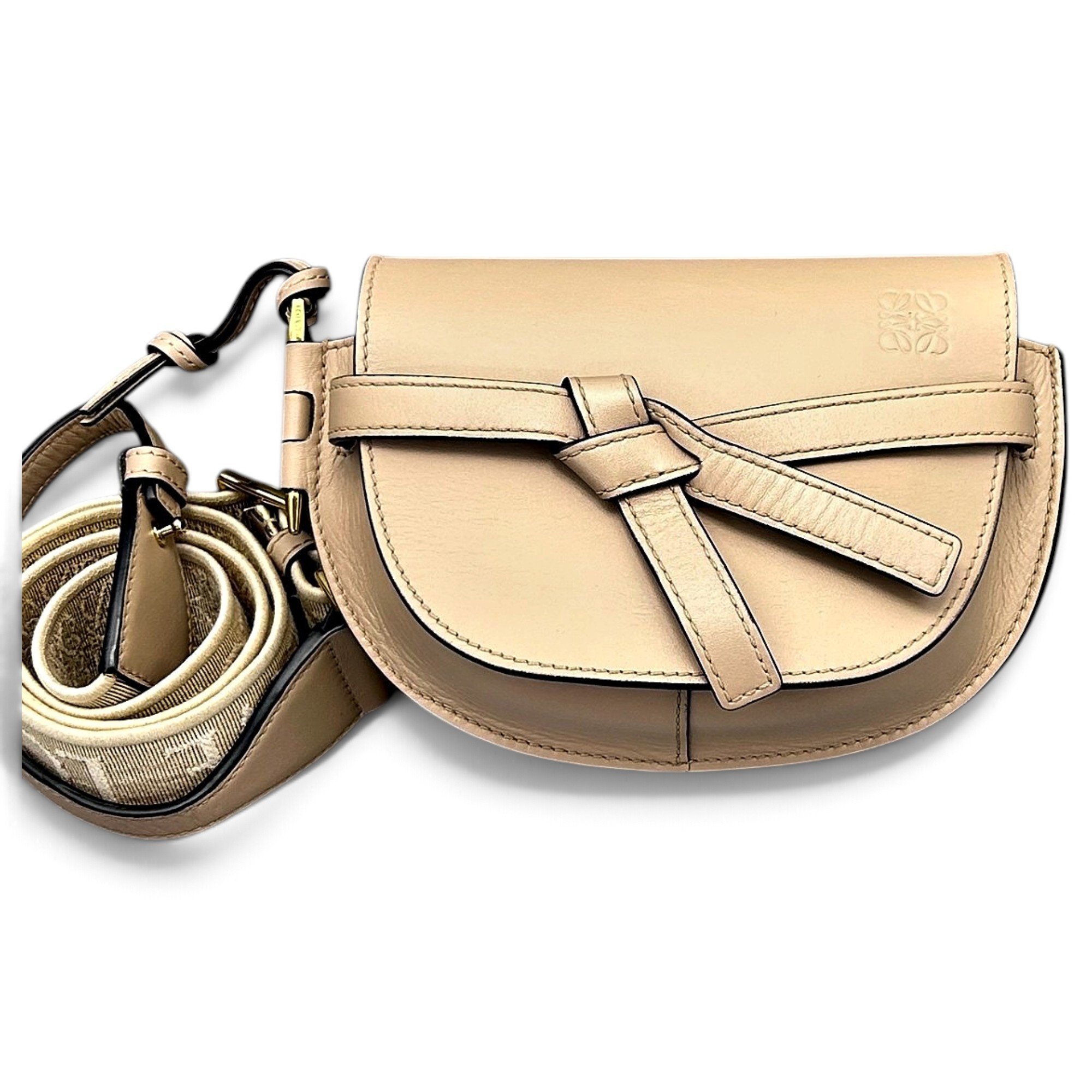 Gate leather handbag