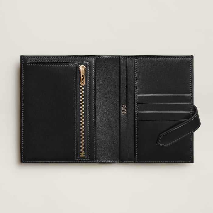 Noir Bearn Compact Wallet