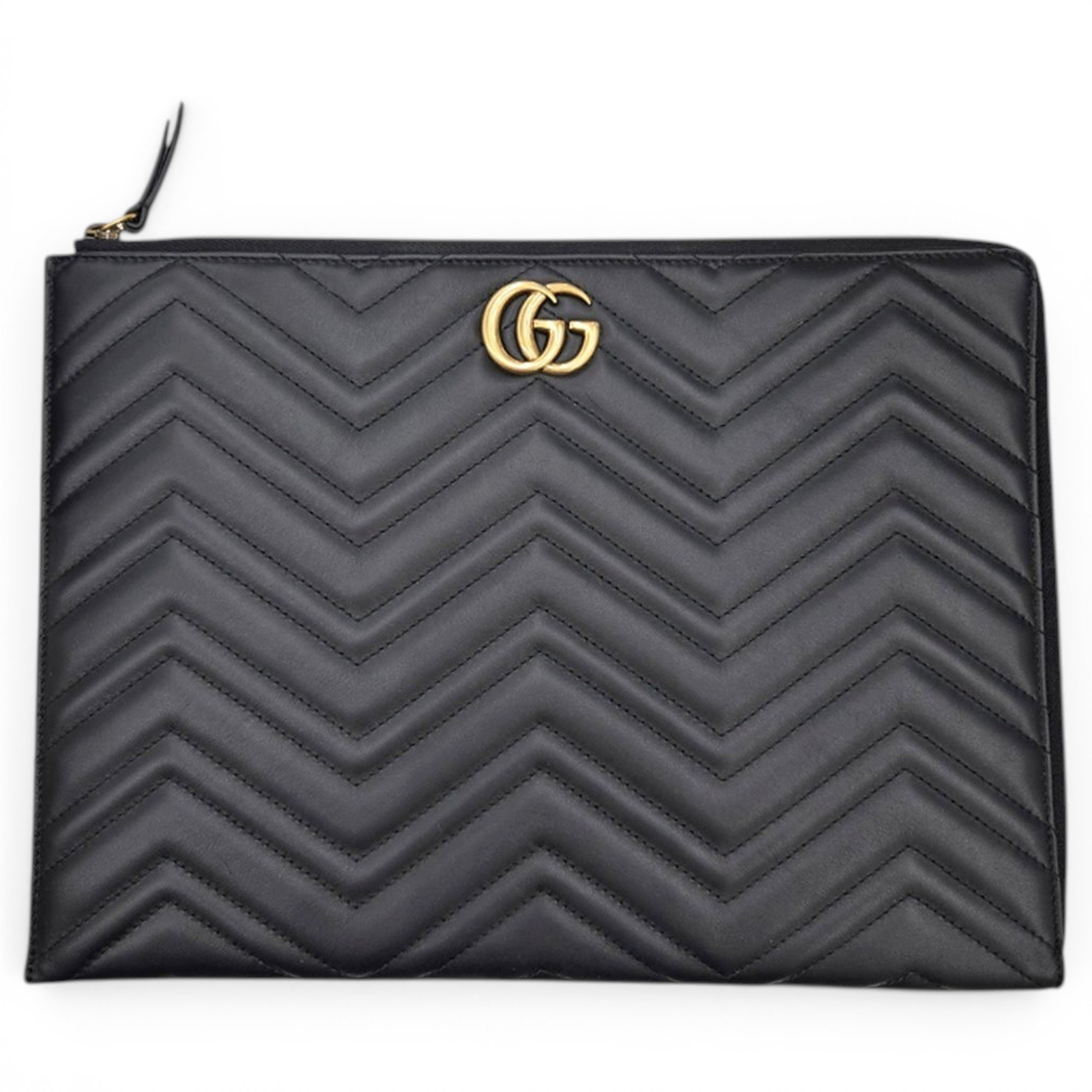 Marmont leather clutch bag