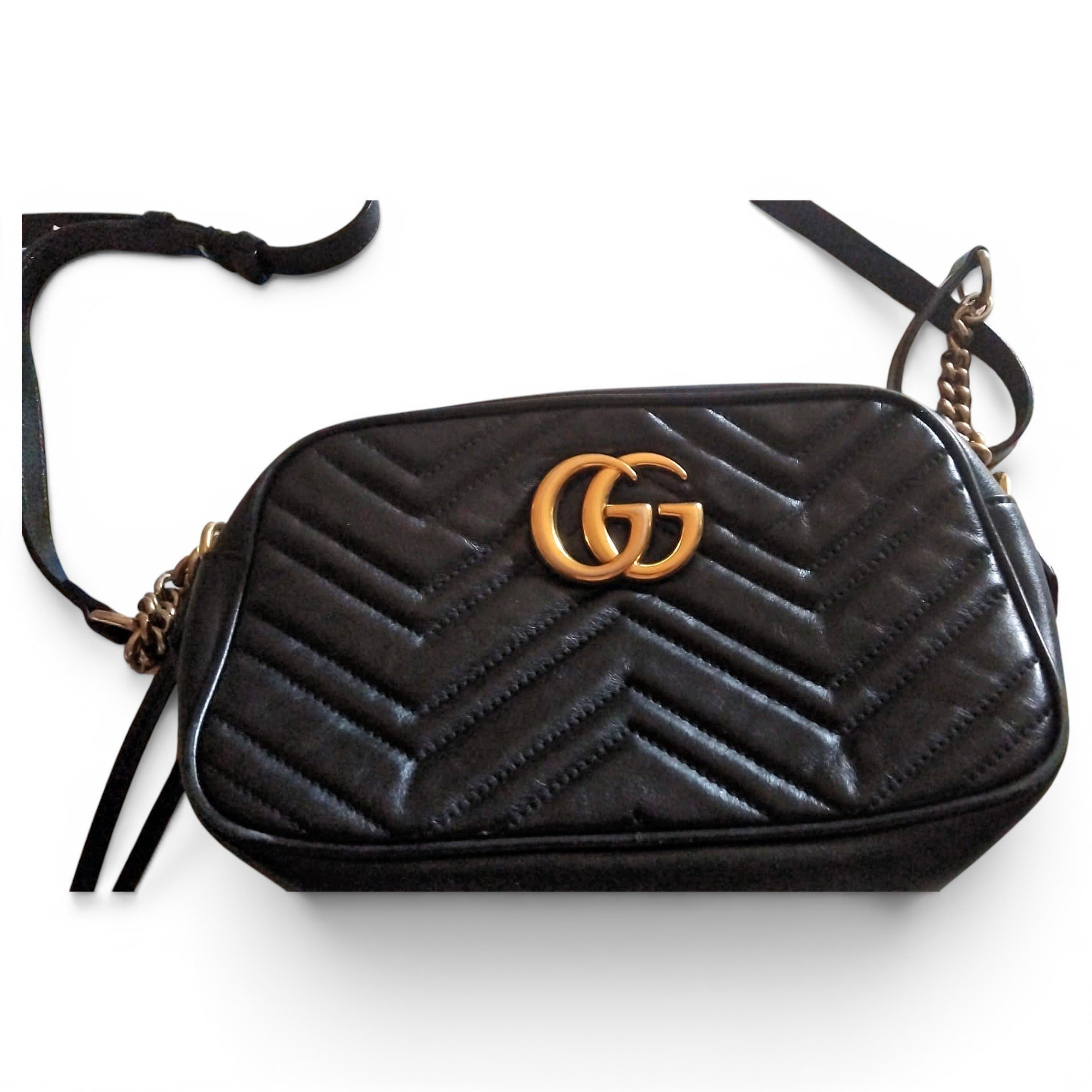 GG Marmont leather crossbody bag