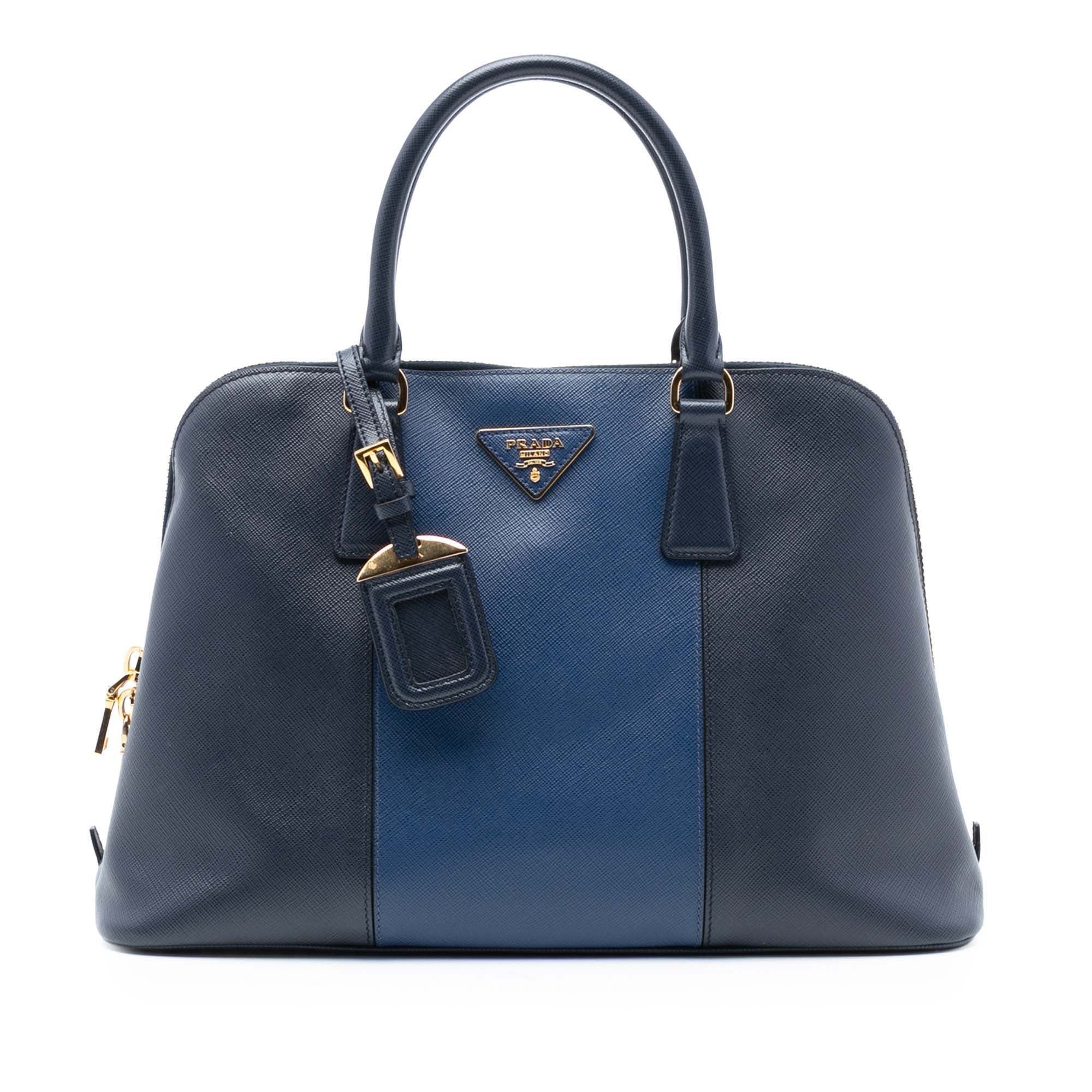 Promenade leather satchel
