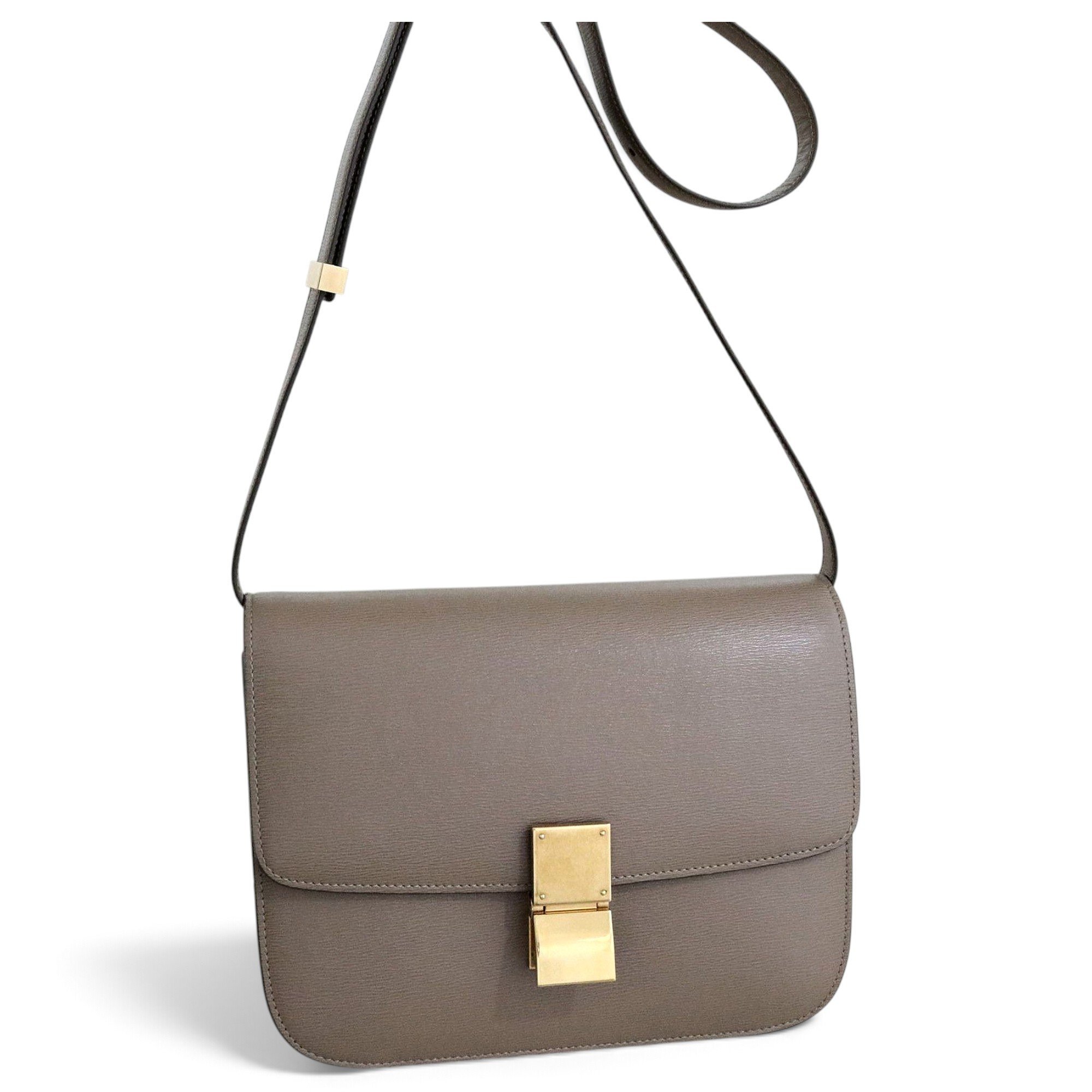 Classic leather handbag