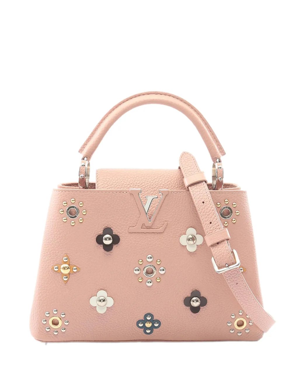 2017 Taurillon Mechanical Flowers Capucines BB satchel