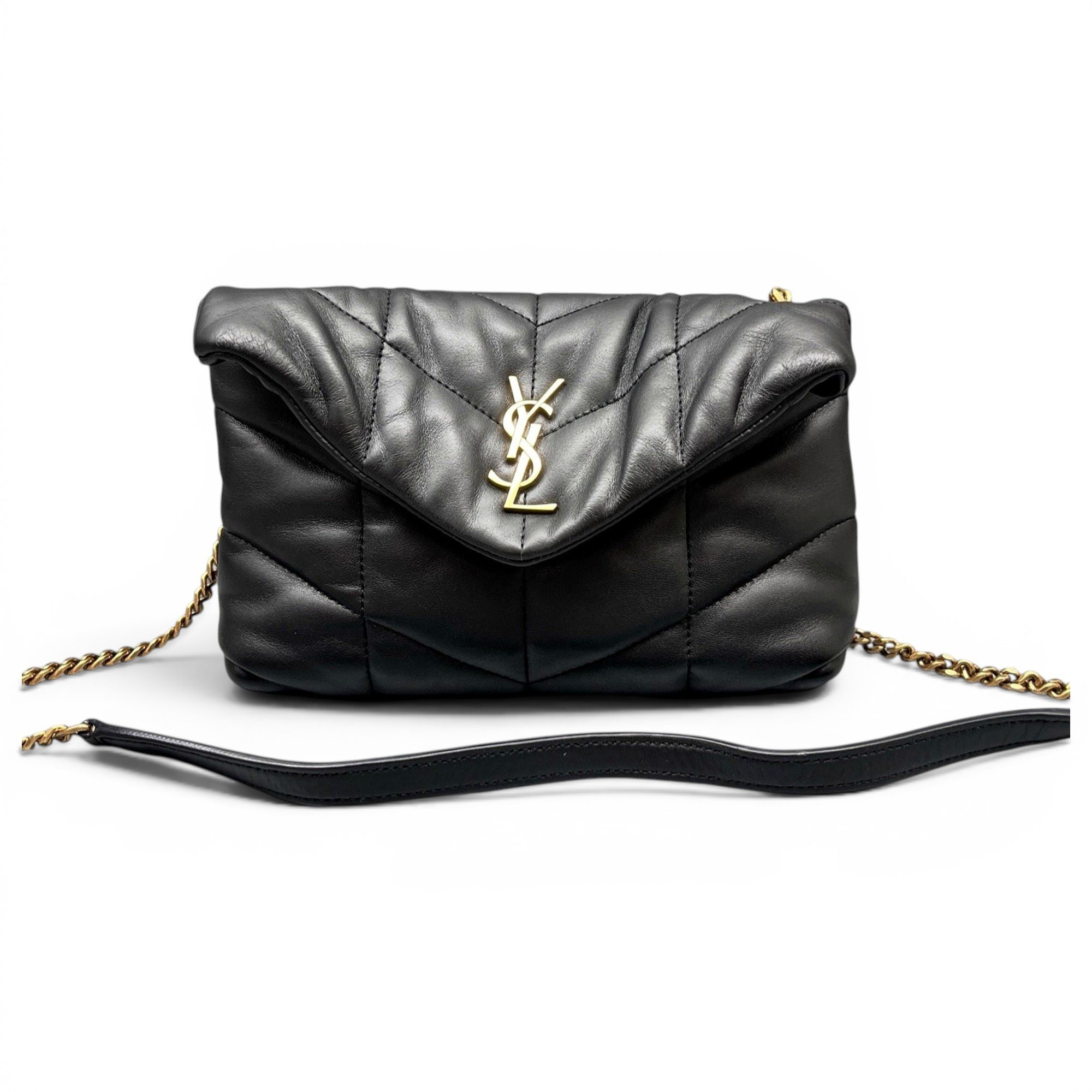Loulou Puffer leather handbag