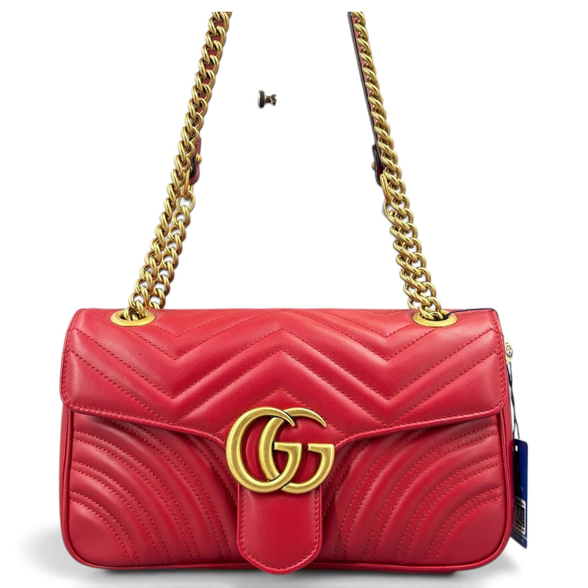 GG Marmont Flap leather handbag