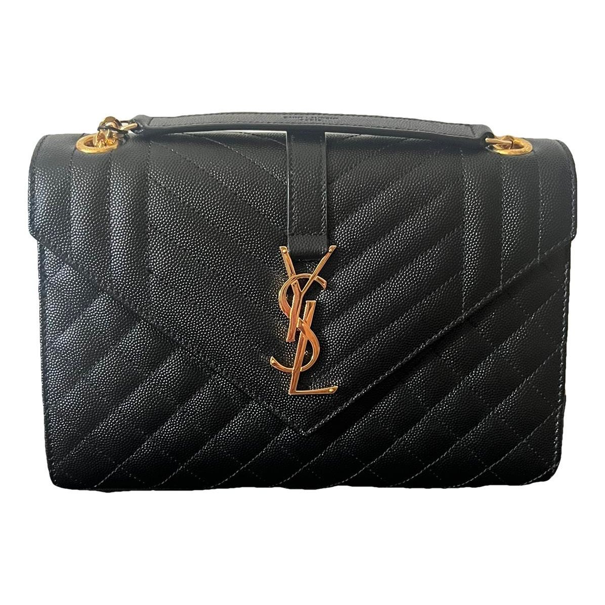 Envelope leather crossbody bag