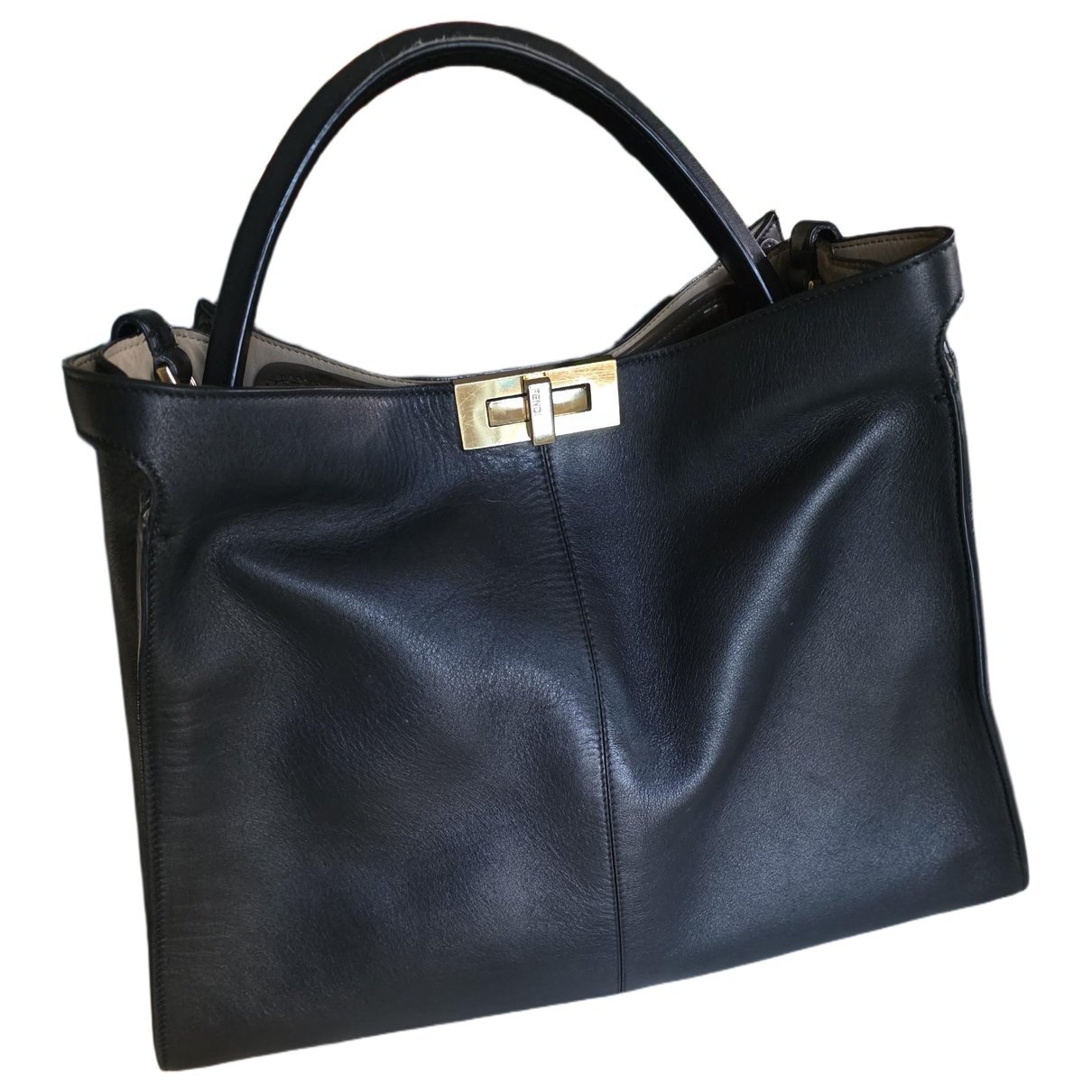 Peekaboo X-Lite leather handbag