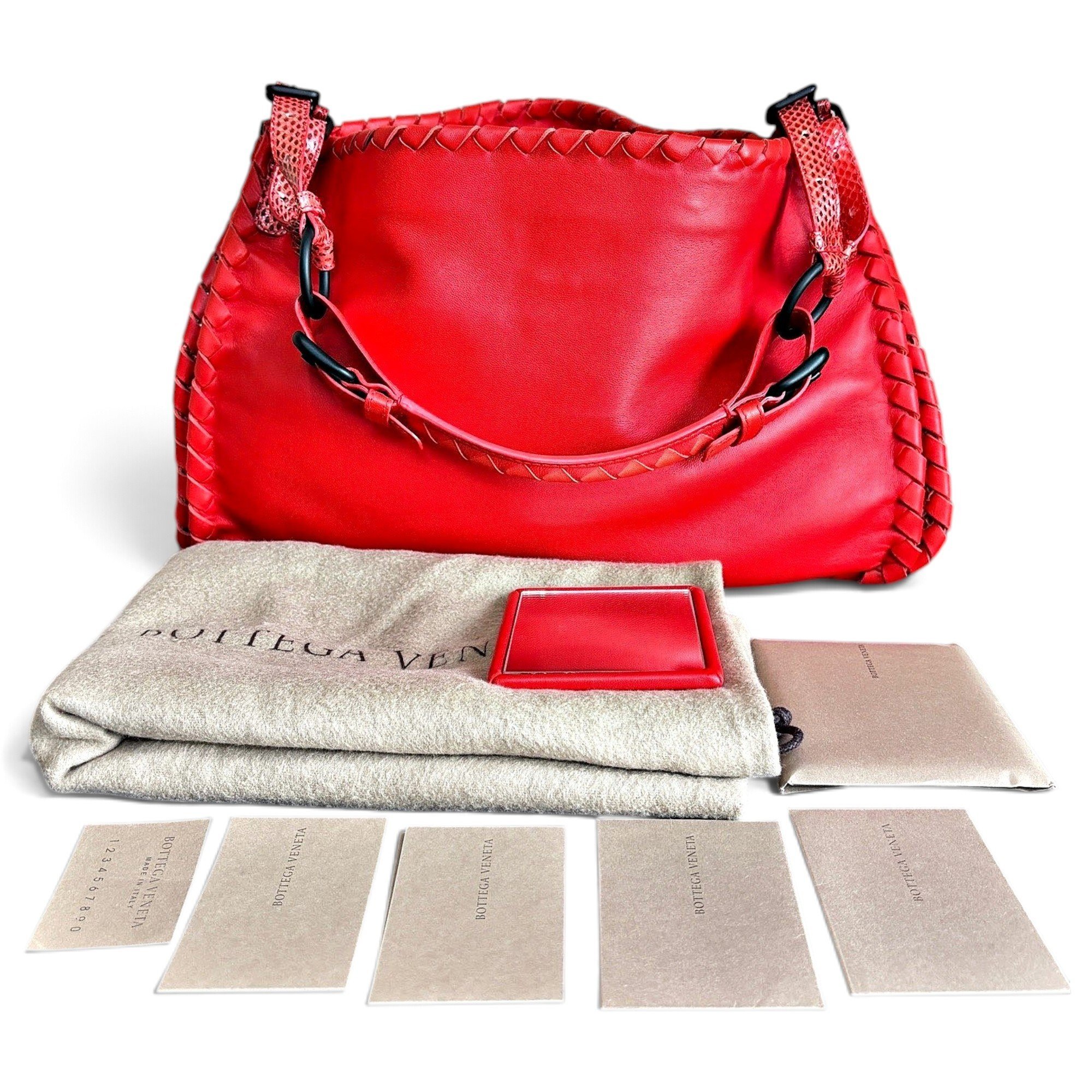 Leather handbag