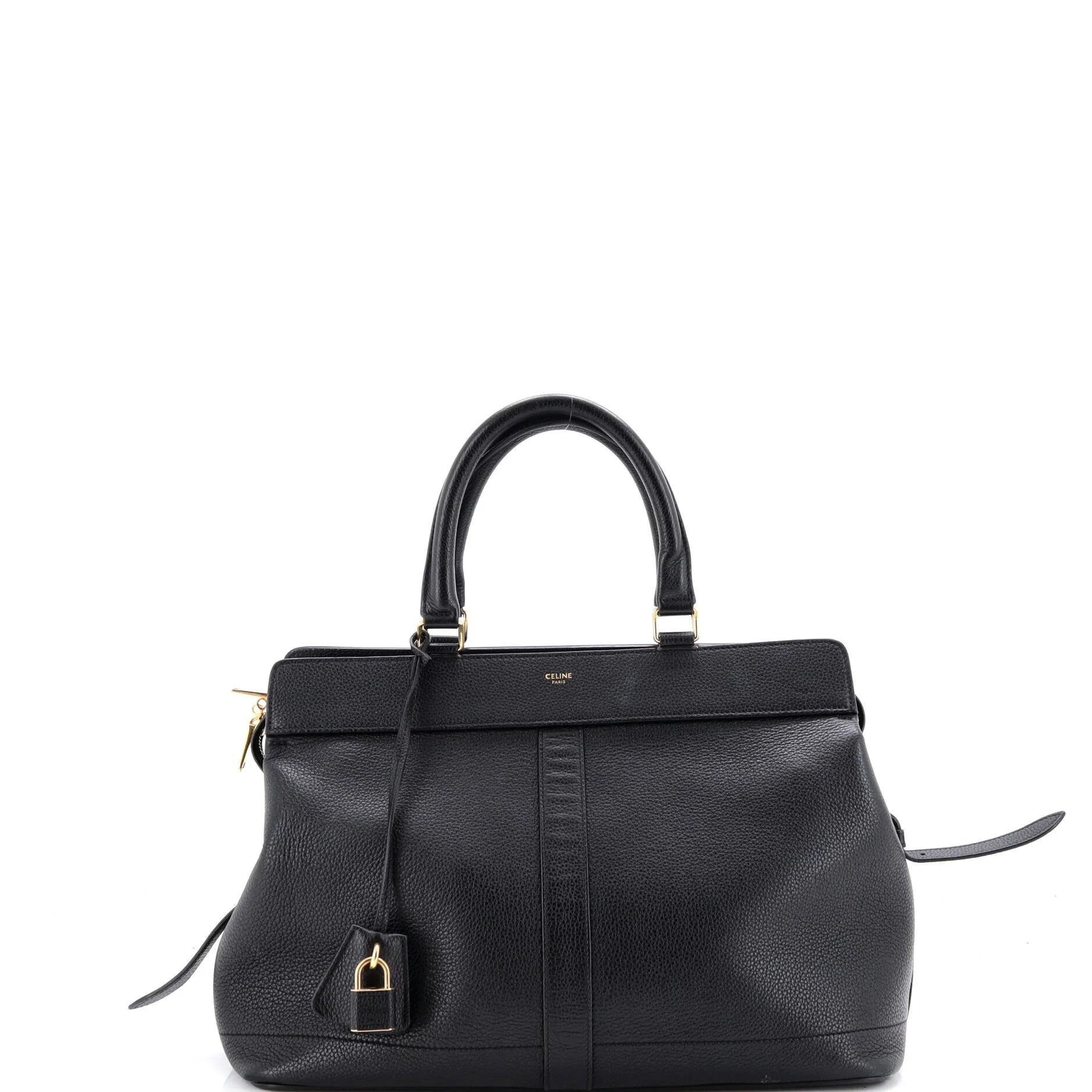 Leather satchel