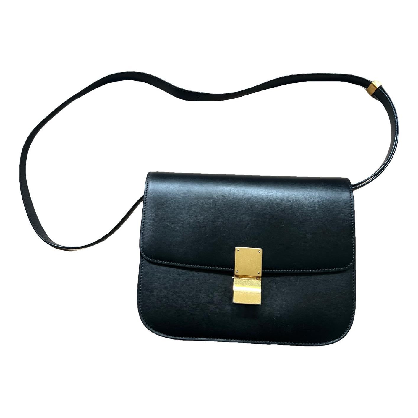 Classic leather crossbody bag