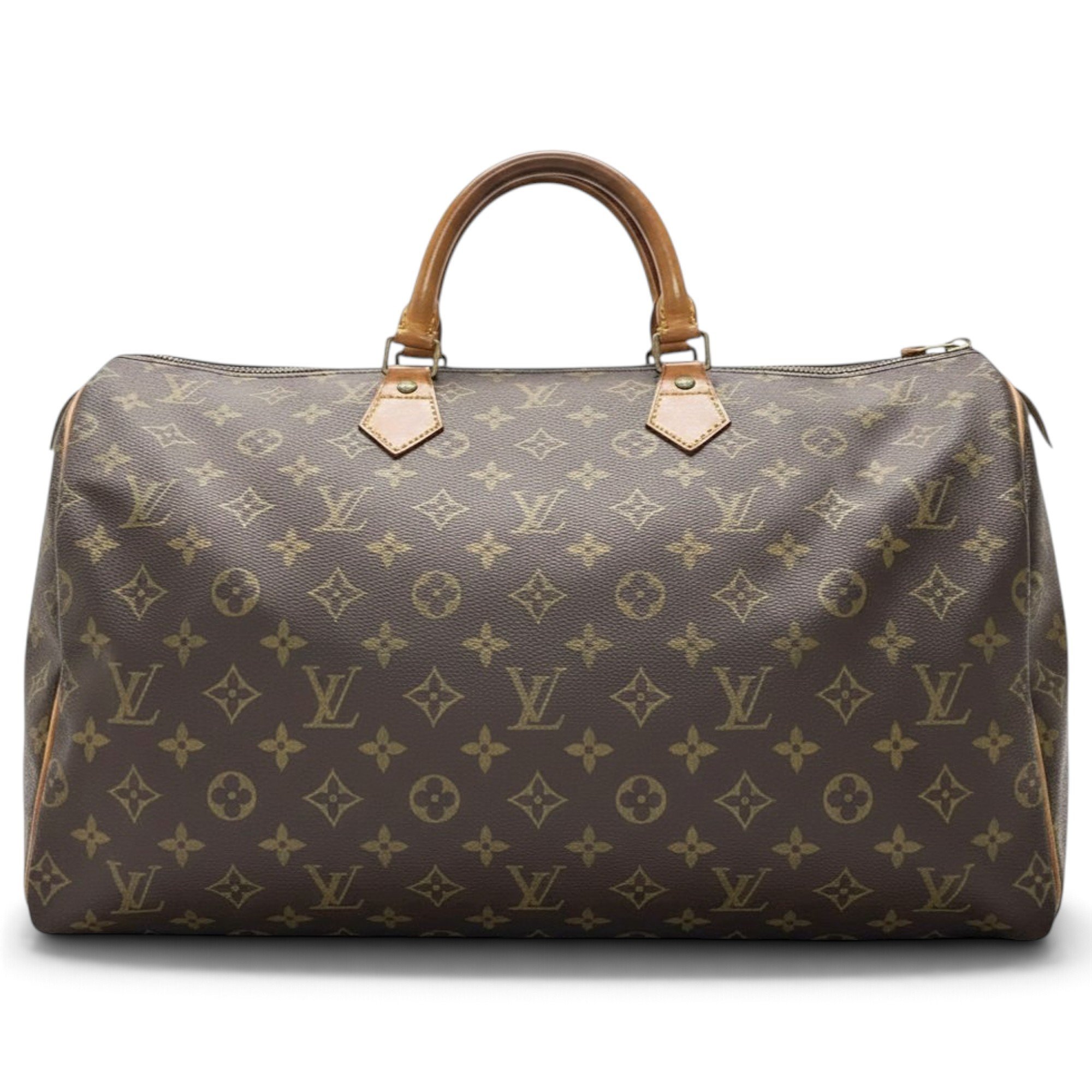 Speedy leather handbag