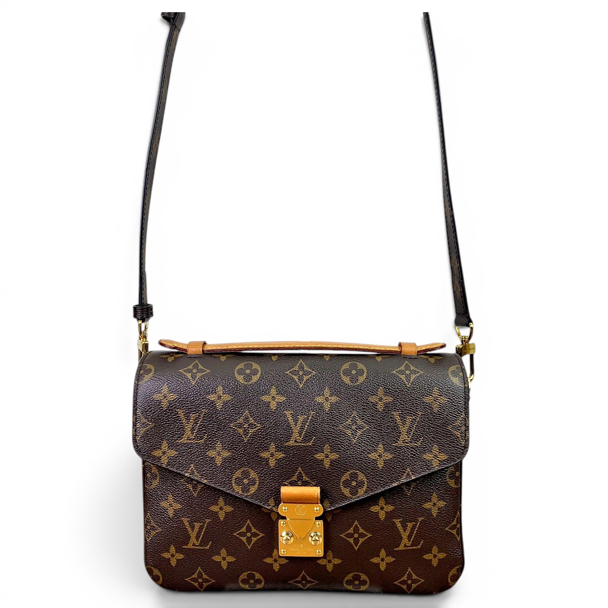 Metis leather crossbody bag