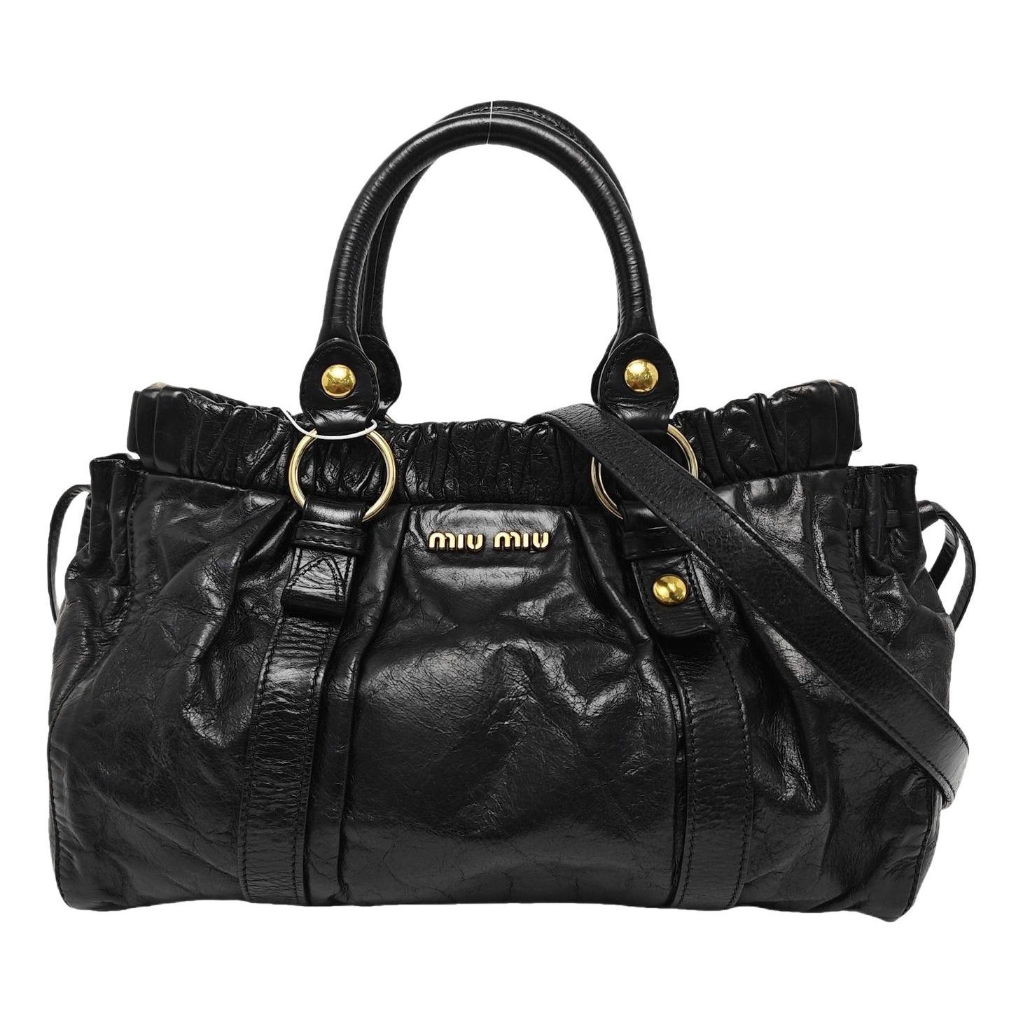 Leather handbag