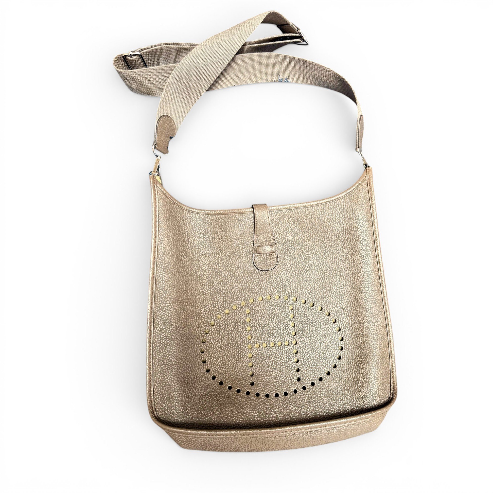 Evelyne leather crossbody bag