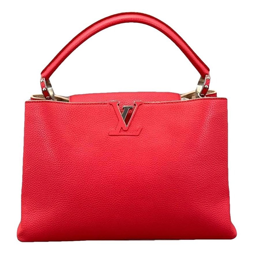 Capucines leather handbag