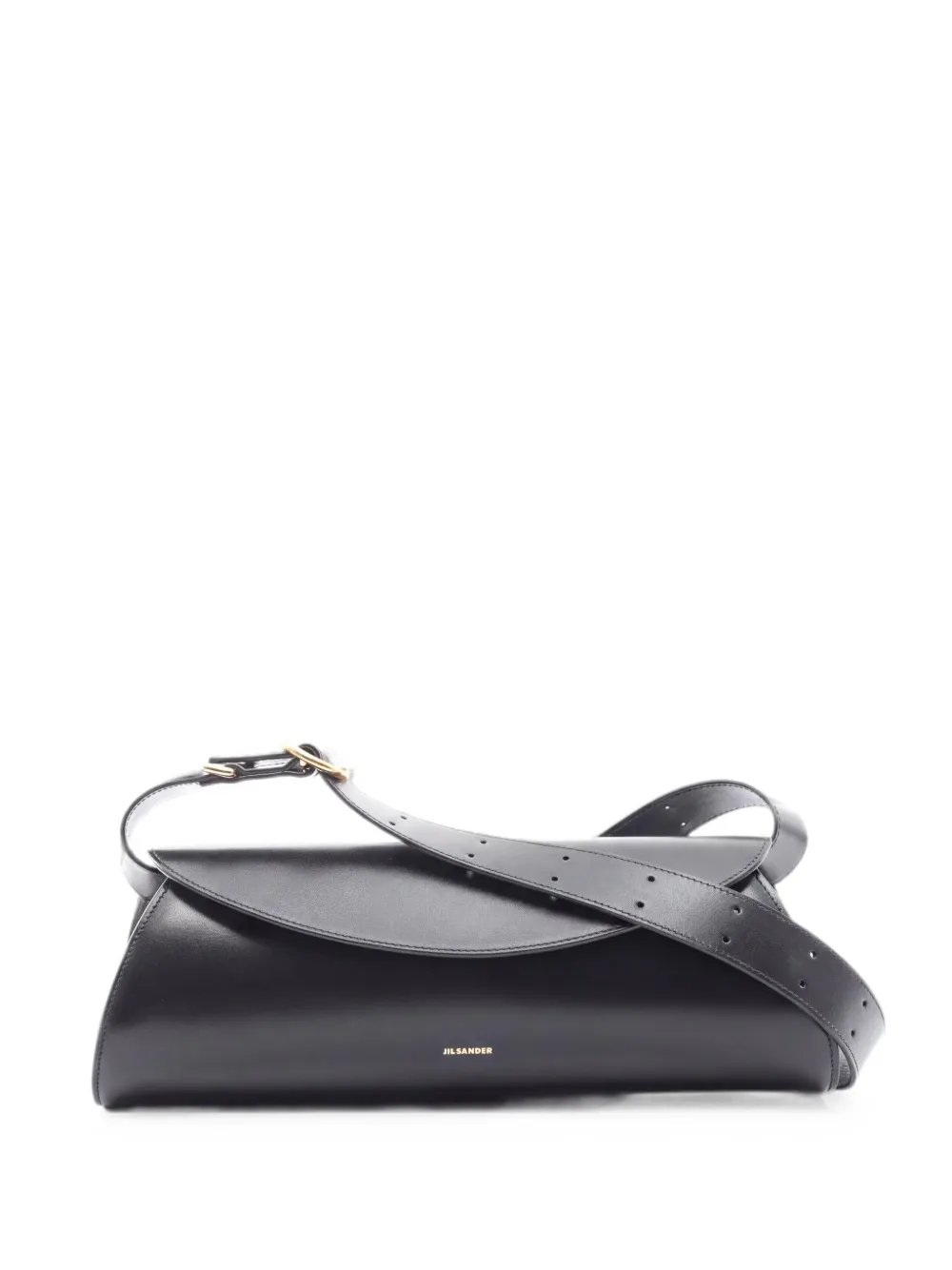 Jil Sander Grande Cannolo leather shoulder bag