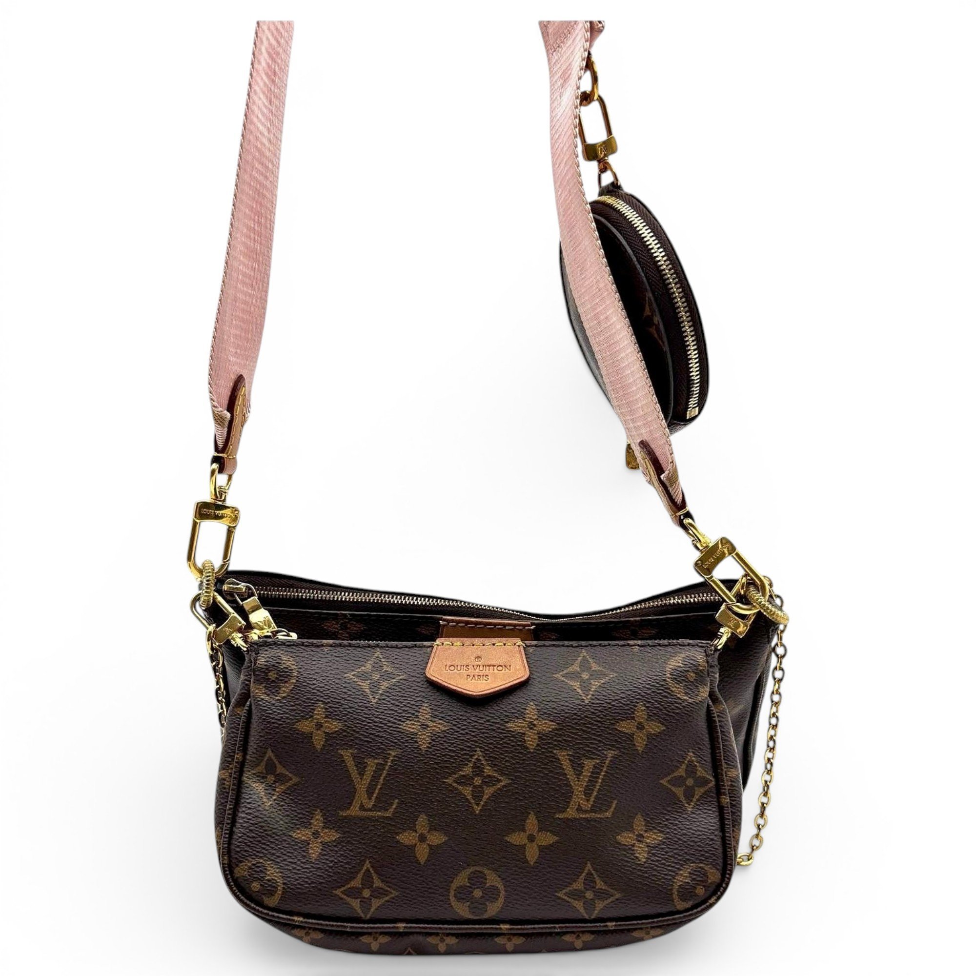 Multi Pochette Accessoires leather handbag