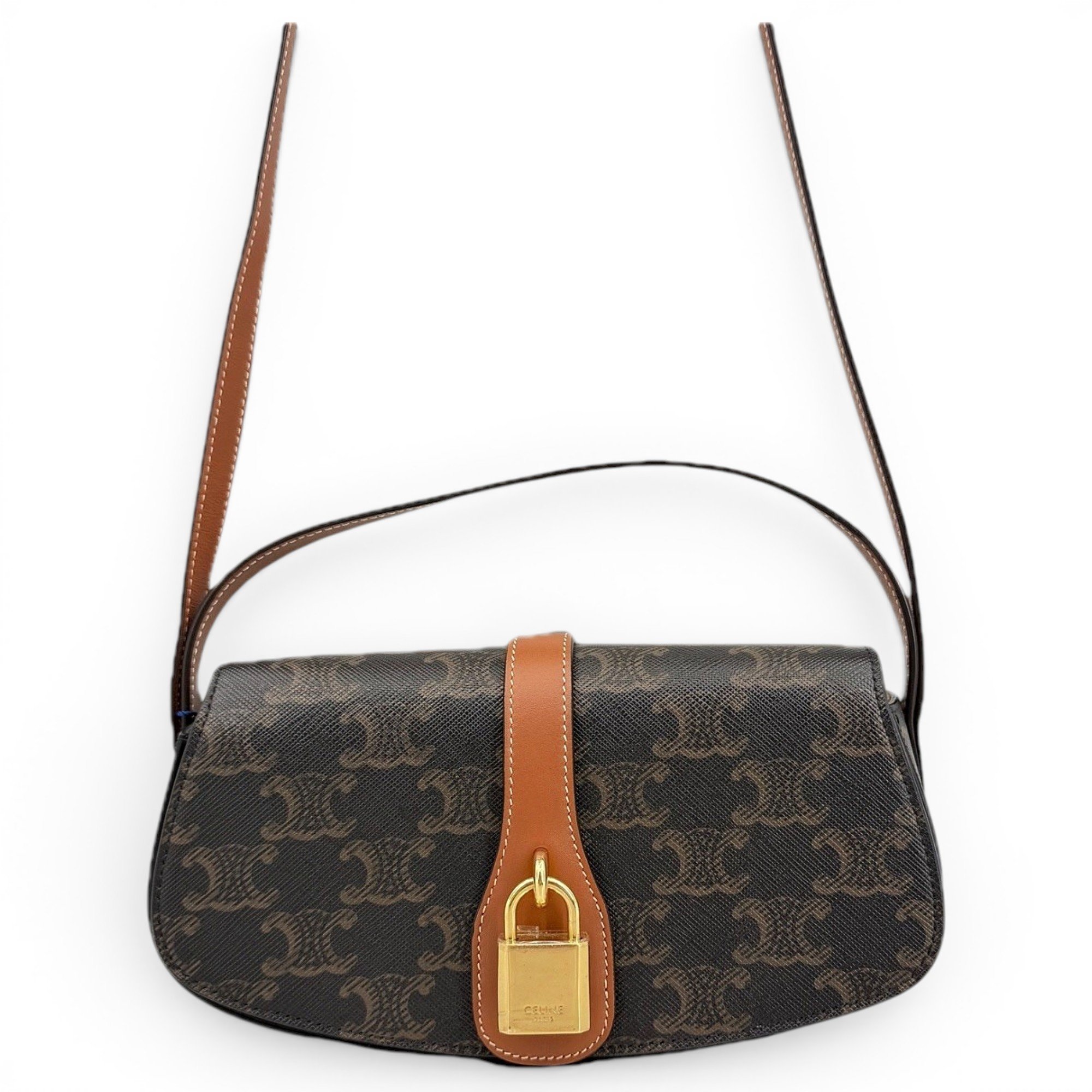 Tabou leather handbag