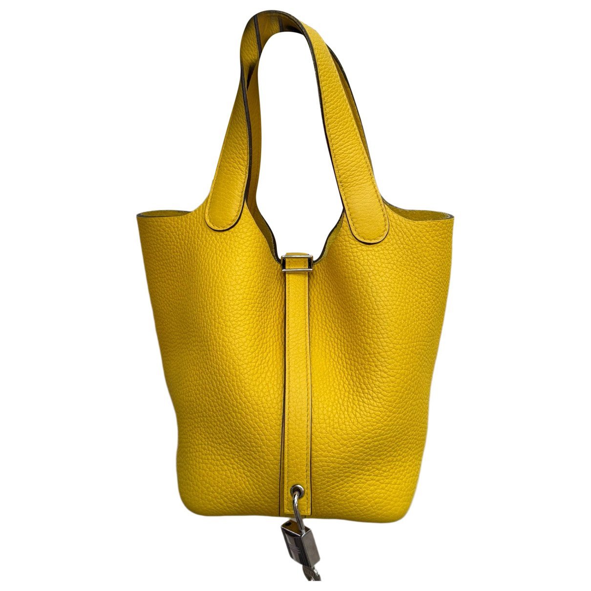 Picotin leather handbag