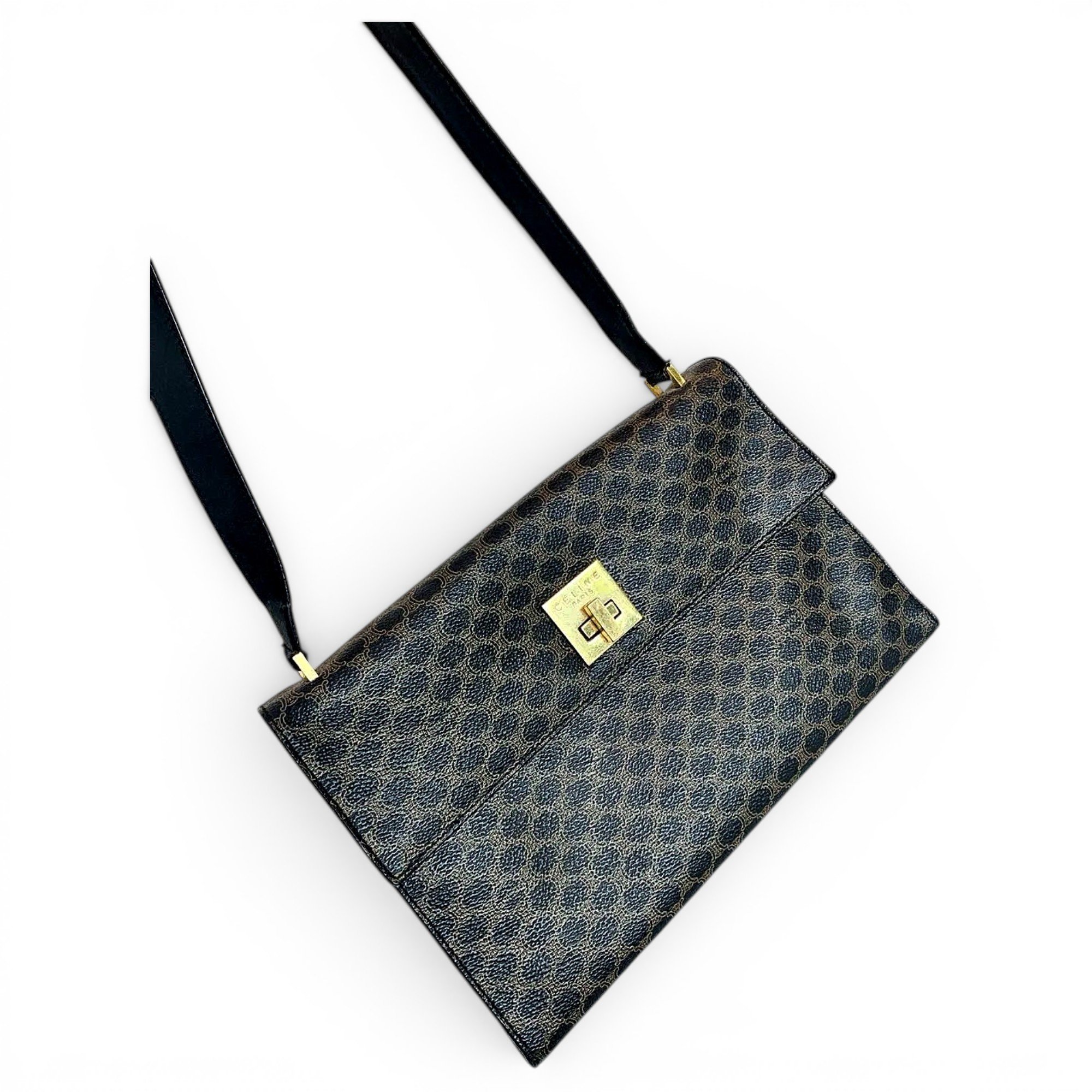 Blade vinyl handbag