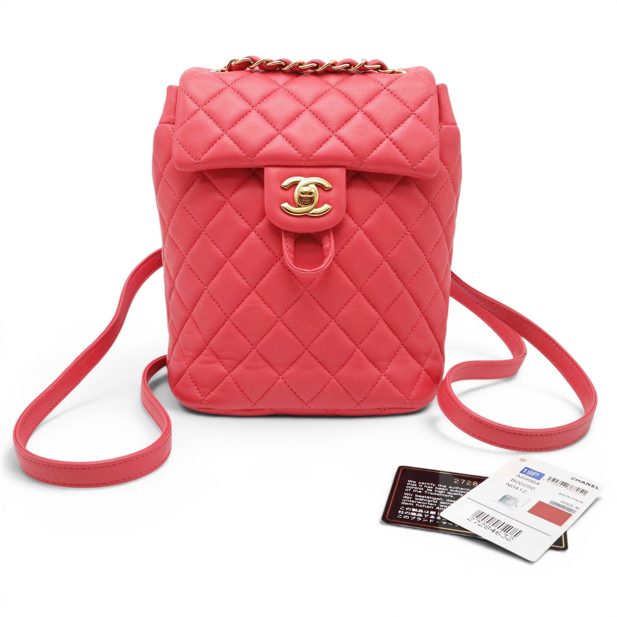 Urban Spirit leather backpack