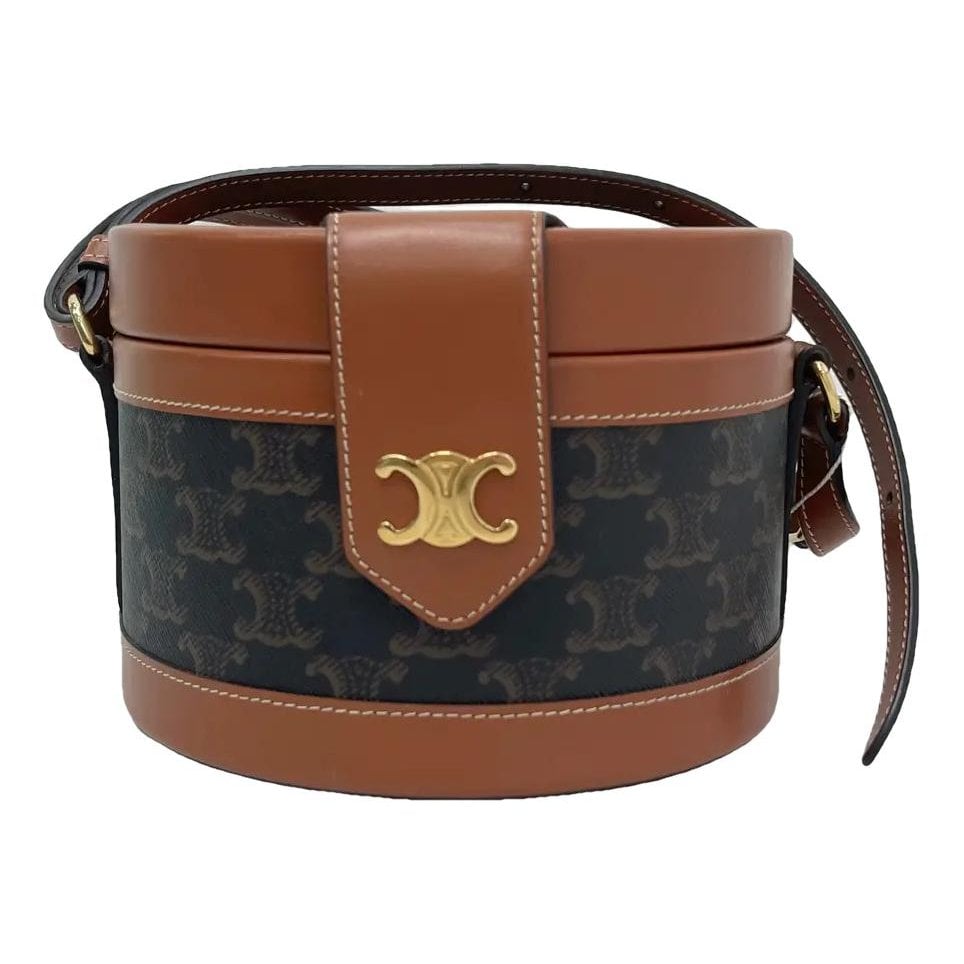 Tambour vinyl handbag