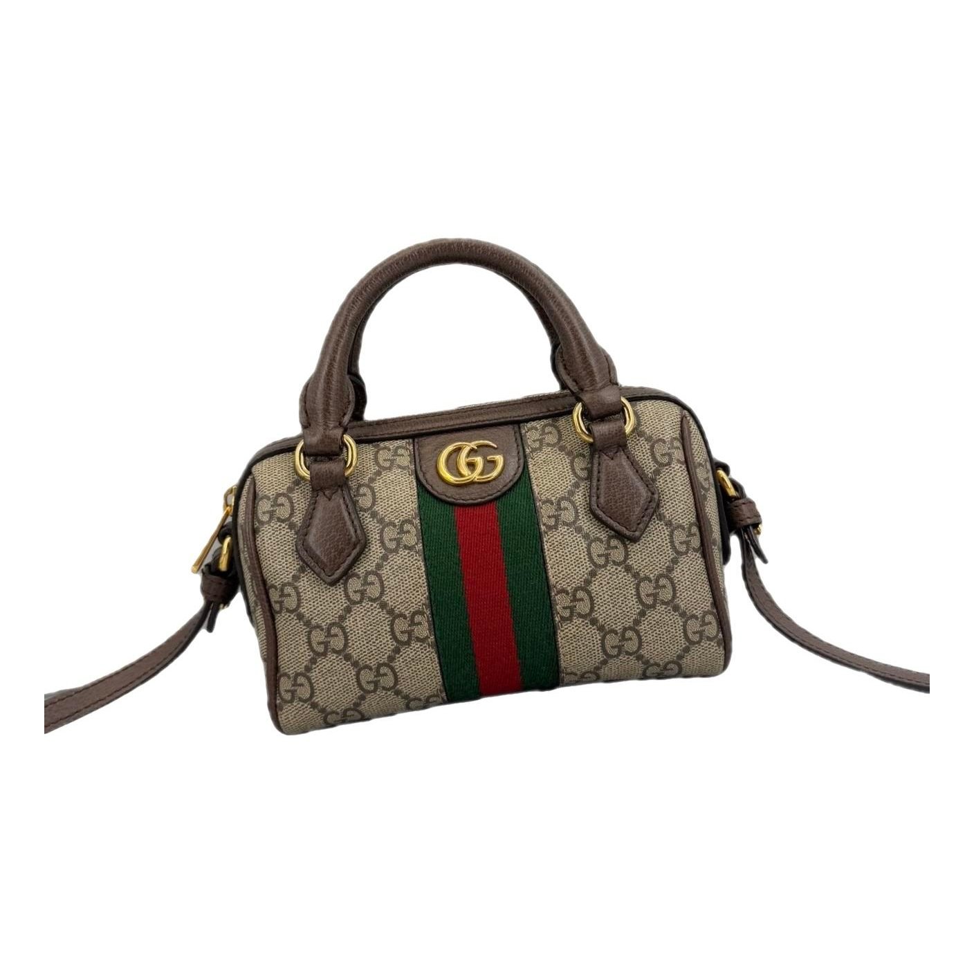 Ophidia Boston cloth handbag