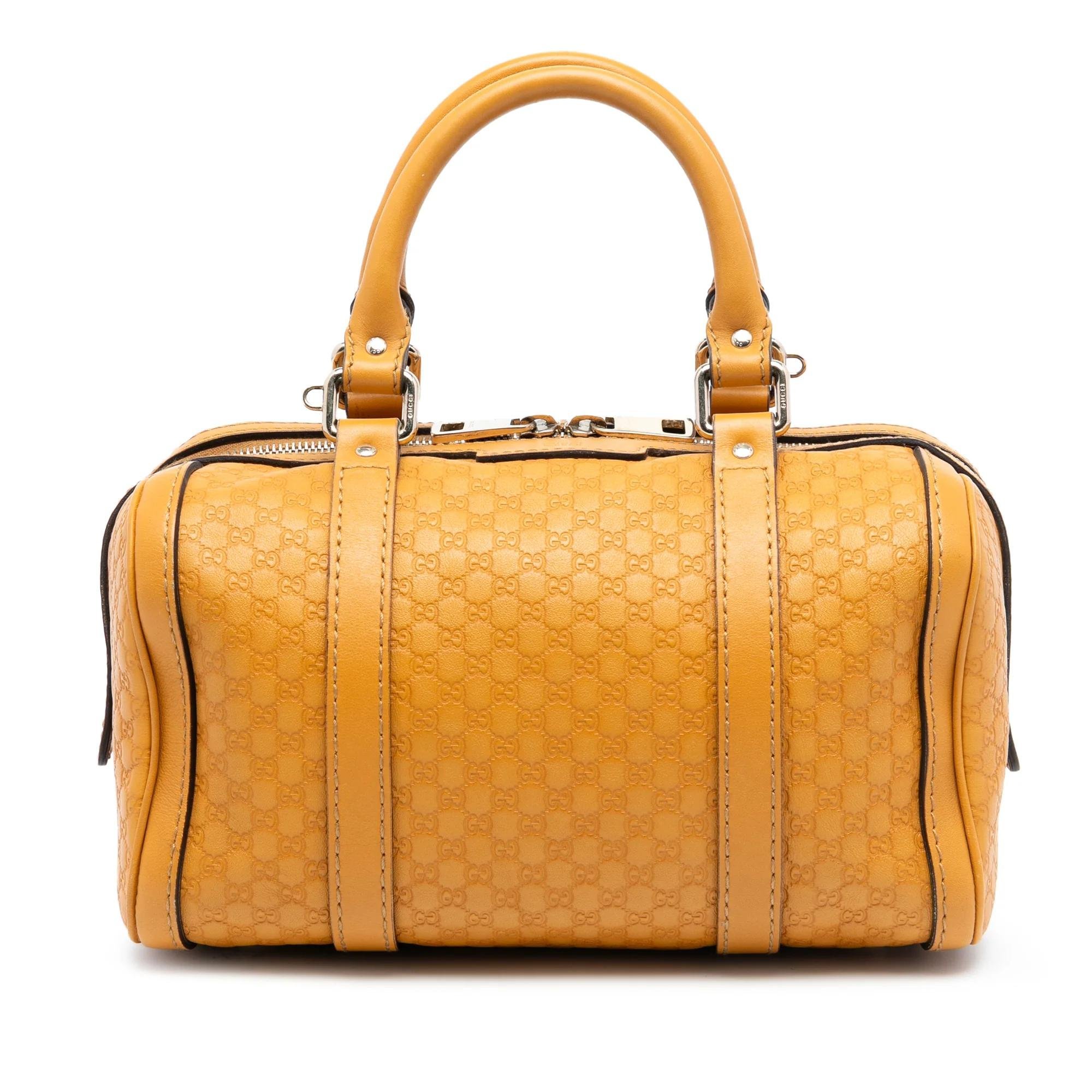 Boston leather satchel