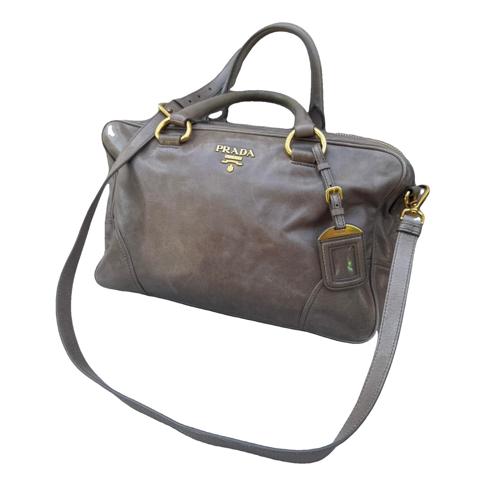 Leather handbag