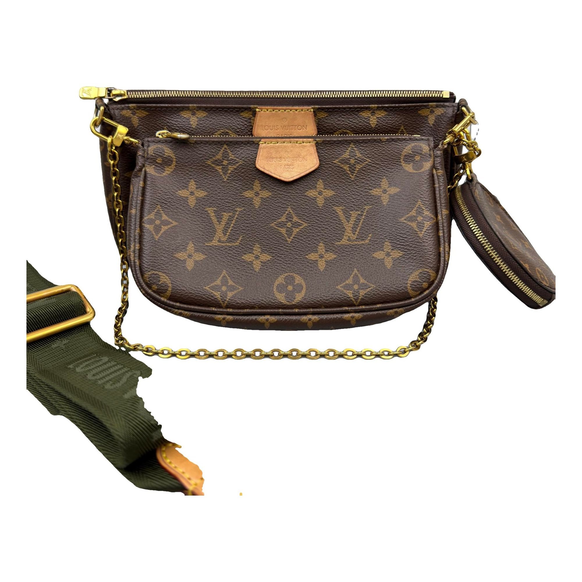 Multi Pochette Accessoires leather handbag