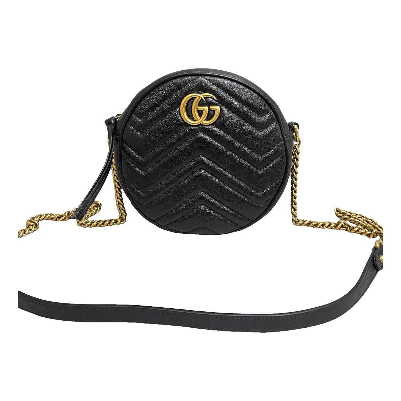 GG Marmont Circle leather handbag