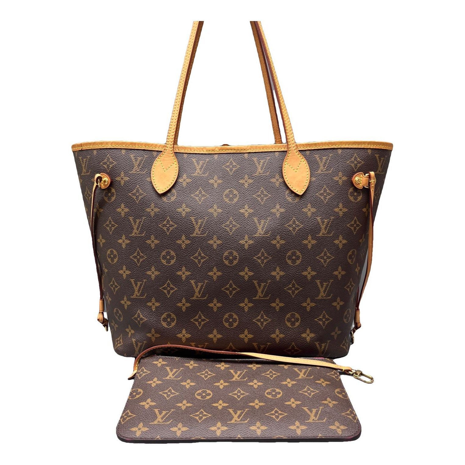 Neverfull leather handbag