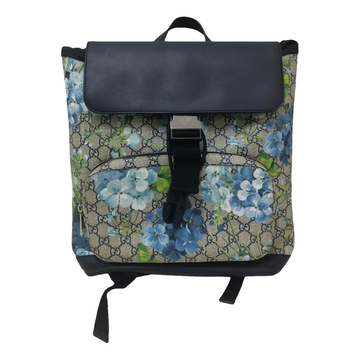 Leather backpack